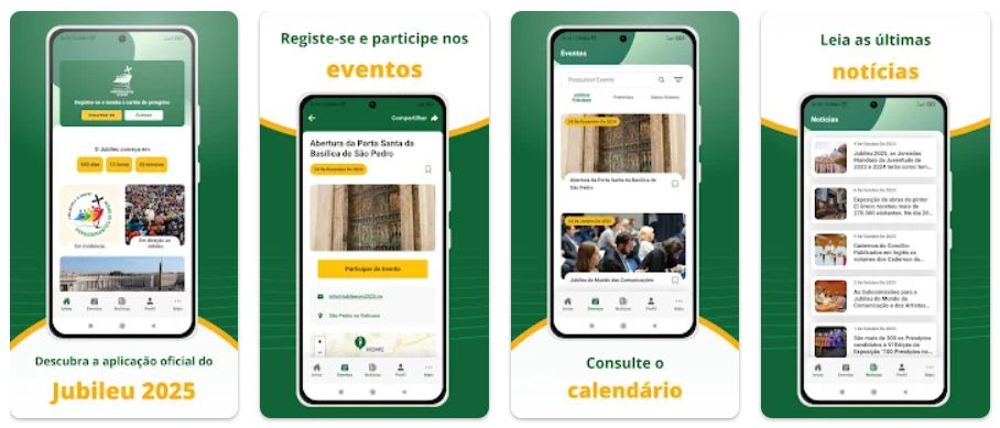 Aplicativo oficial do Jubileu 2025 já está disponível em português
