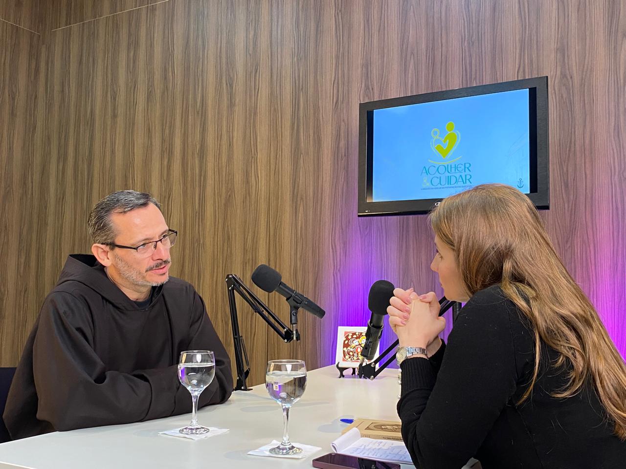Um diálogo que virou partilha: Frei Sidney no podcast do Congresso Âncora